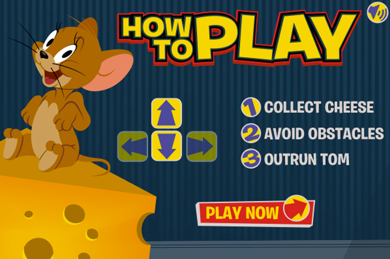 Tom & Jerry Cheese Chase Game – Technica Creative